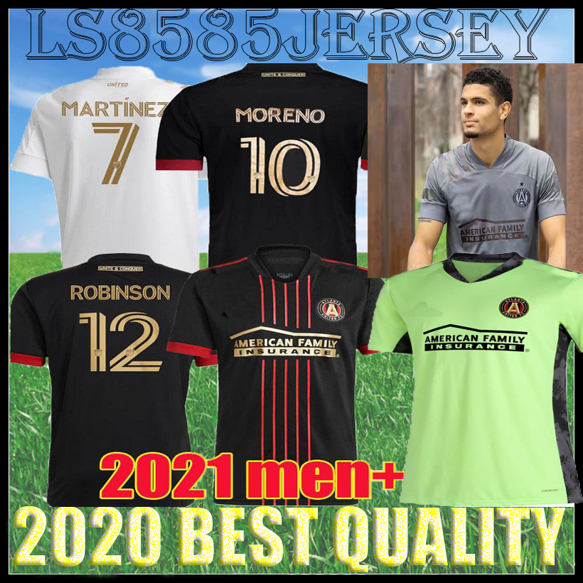 

2021 2022 MLS Atlanta United FC soccer Jersey 21 22 G.MARTINEZ MARTINEZ NAGBE BARCO VILLALBA football Uniform shirts men kids kit goalkeeper