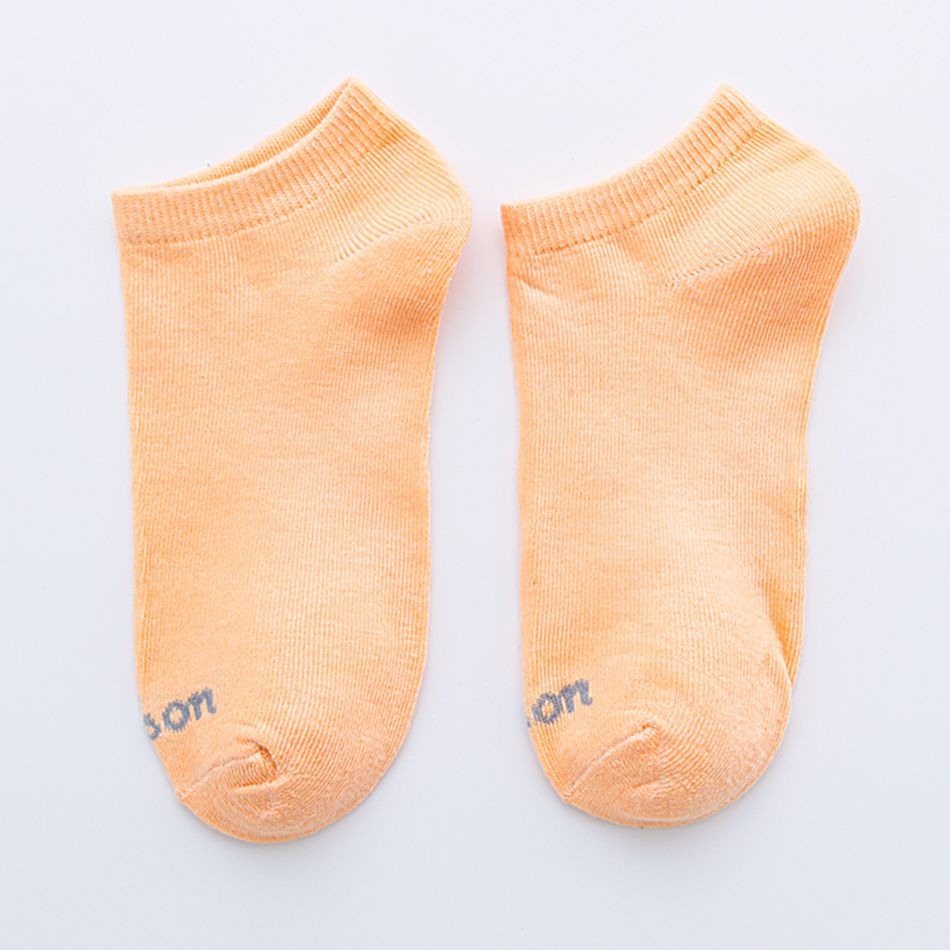 

fashion summer men and women design solid color socks cotton blended comfortable youth socks sports socks, Black