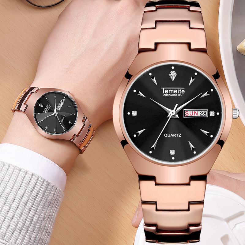 

Wristwatches 2021 Top Men's Watch 30m Waterproof Date Clock Male Sports Watches Men Quartz Casual Wrist Relogio Masculino, Women 1
