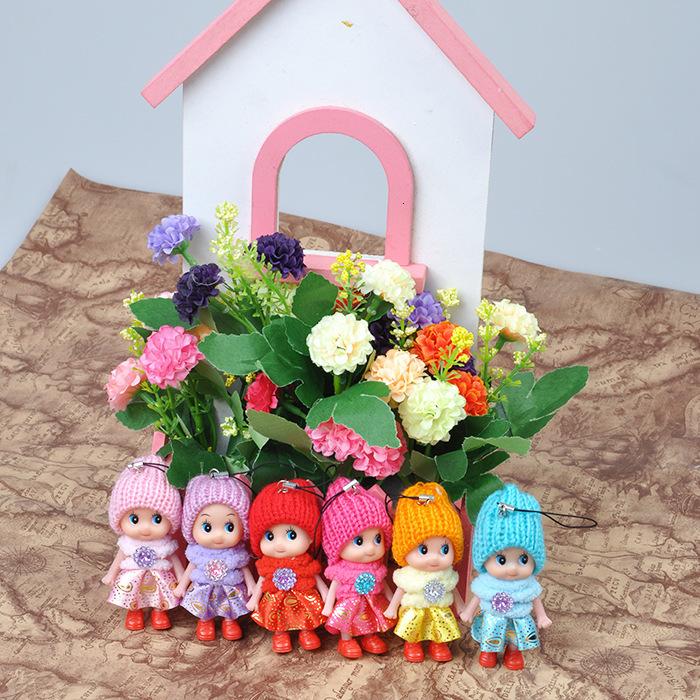 

M134 Genuine Mini Long Hair Cinderella Creative Pendant Doll
