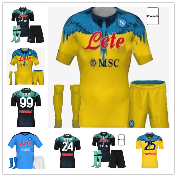 

21 22 Napoli Soccer Jersey MARADONA Maglietta da calciatore OSIMHEN INSIGNE 2021 SSC Naples Kits MAGLIA MERTENS goalkeeper Men Kids Football