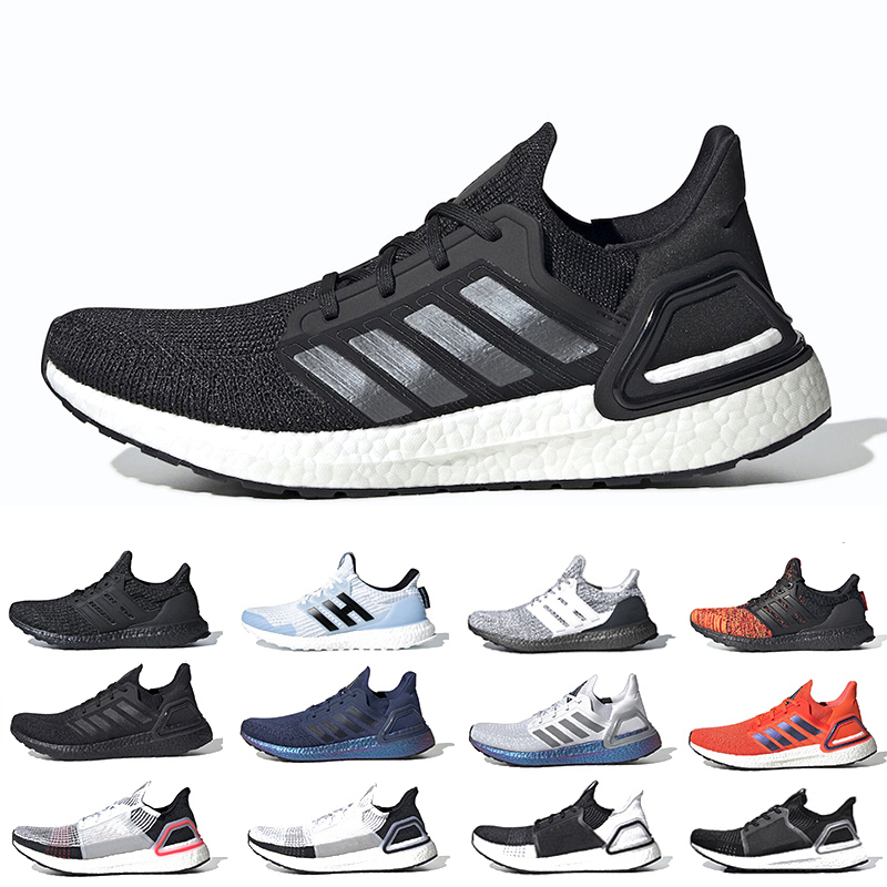 

ultra boost 6.0 mens running shoes sneakers Blue White Core Black Multicolor Black Gold Tech Indigo National Lab Solar Red Dash Grey men women trainers sports shoe, Pay for box