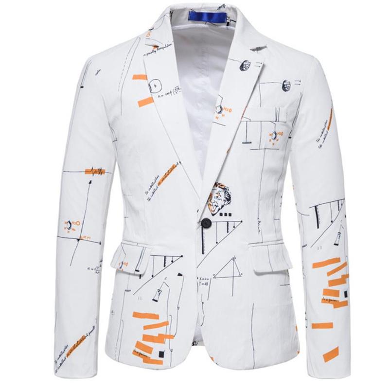 

Men' Suits & Blazers Mens Casual Autumn Spring Fashion Suit Jacket Men Blazer Masculino A Grain Of Buckle, Black