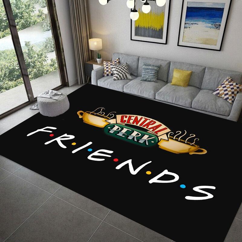 

Carpets 3D Printing Friends Tv Show Floor Mats Doormats Home Runner Rug Carpet For Bedroom Kids Play Mat Nursery Throw Rugs Yoga, 02