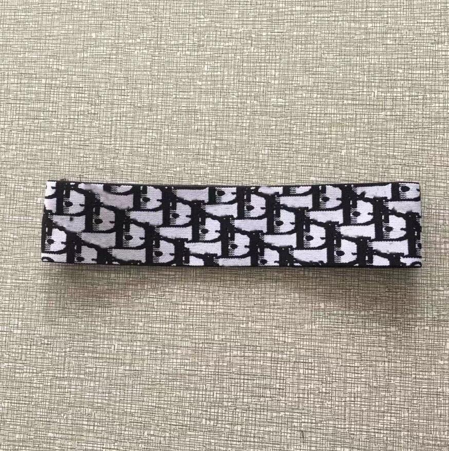 

Women Designer Brand Letter Print Wide Edge Headband Scarf Elastic Headbands Hair Bands Headwraps for Men and Women Classic Design Best Quality Hair accessories