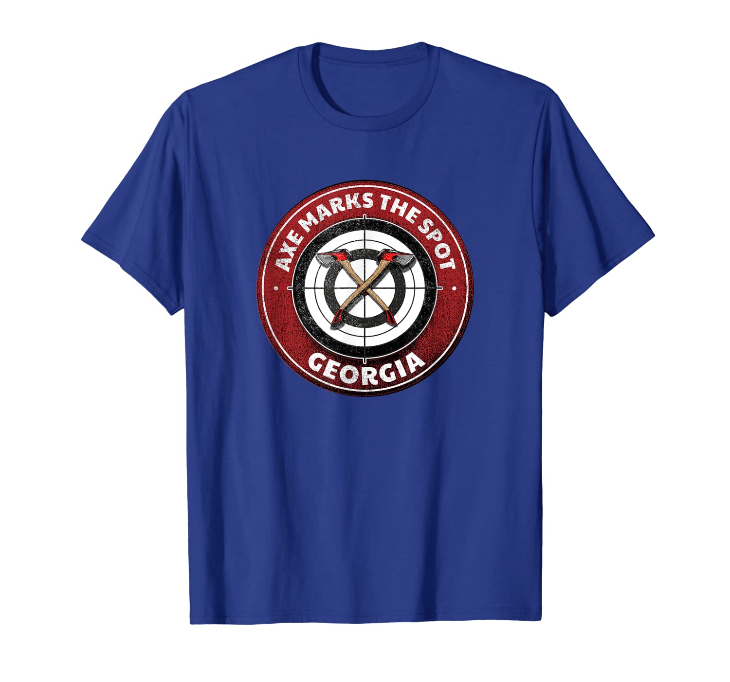 

Georgia Axe Throwing TShirt Hatchet Target Men Women Gifts, White;black