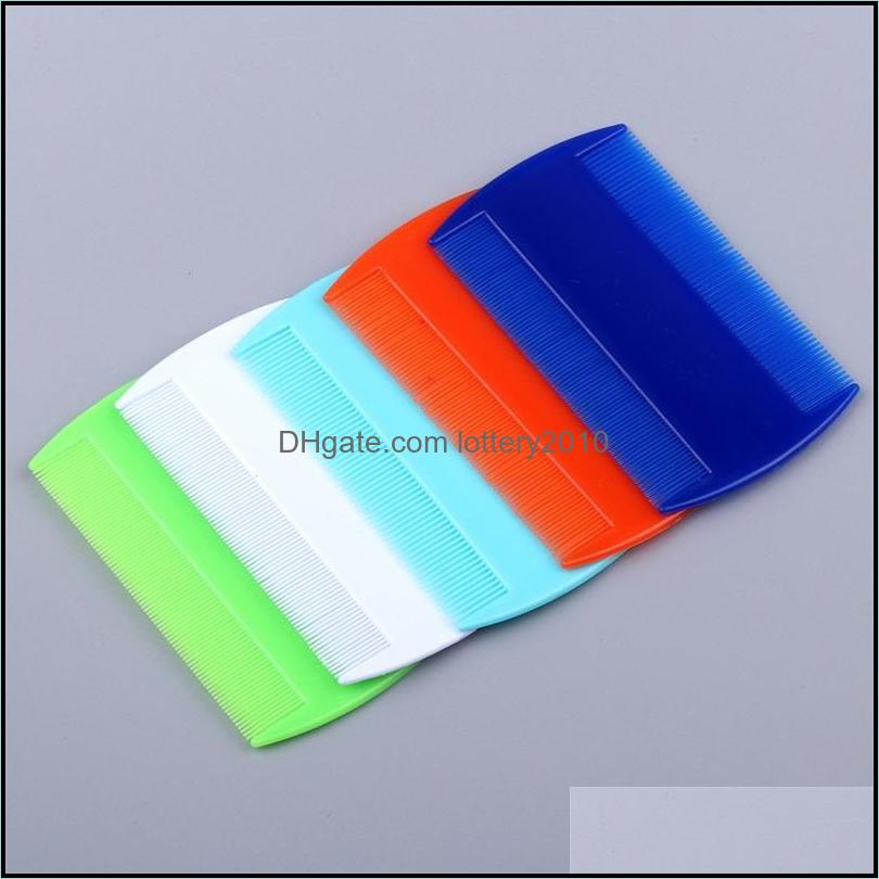 

Dog Pet Supplies Home & Gardendog Grooming Beauty Tools Double Sided Head Lice Comb Protable Fine Tooth Flea Nit Hair Combs For Styling Tool, Multi color
