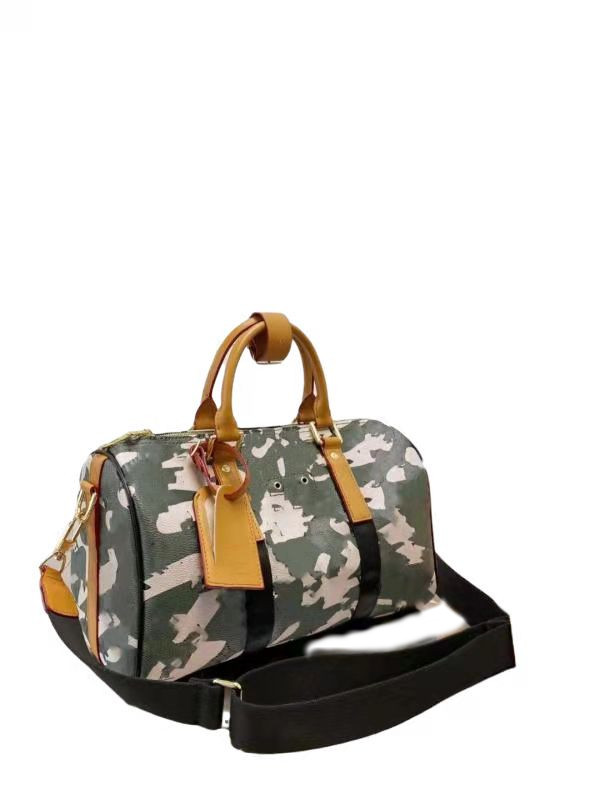 

Bag Travel Big Boston Flower Camouflage Handbag Luxury Duffel fashion Bags ladies Men Tote Boys Unisex Purses Handbags, Customize