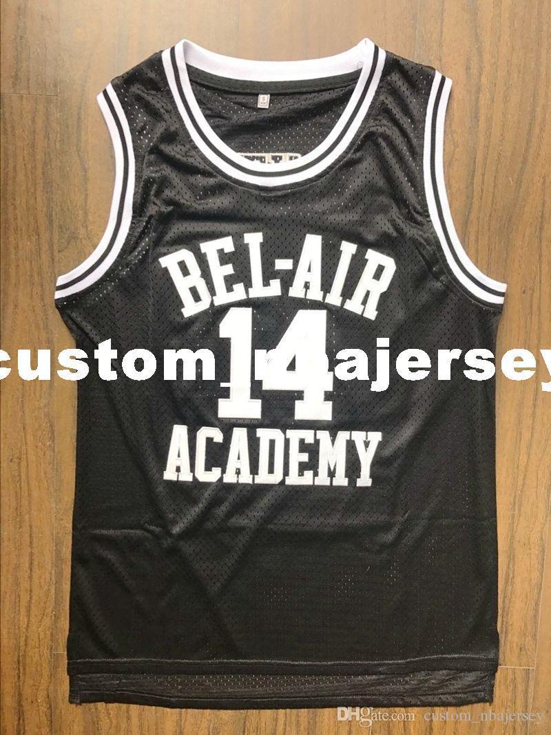 

Cheap custom The Fresh Prince Of Bel Air Academy Jersey Will Smith Black Stitched Customize any number name MEN WOMEN YOUTH XS-5XL, As pic