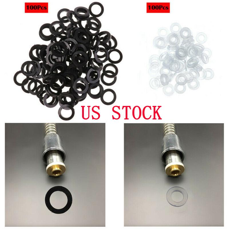 

100Pcs Hose End Connectors O-Ring Garden Water Connectors Gasket Gardening Tools Equipment Waterproof Rings Sealing Rings Garden