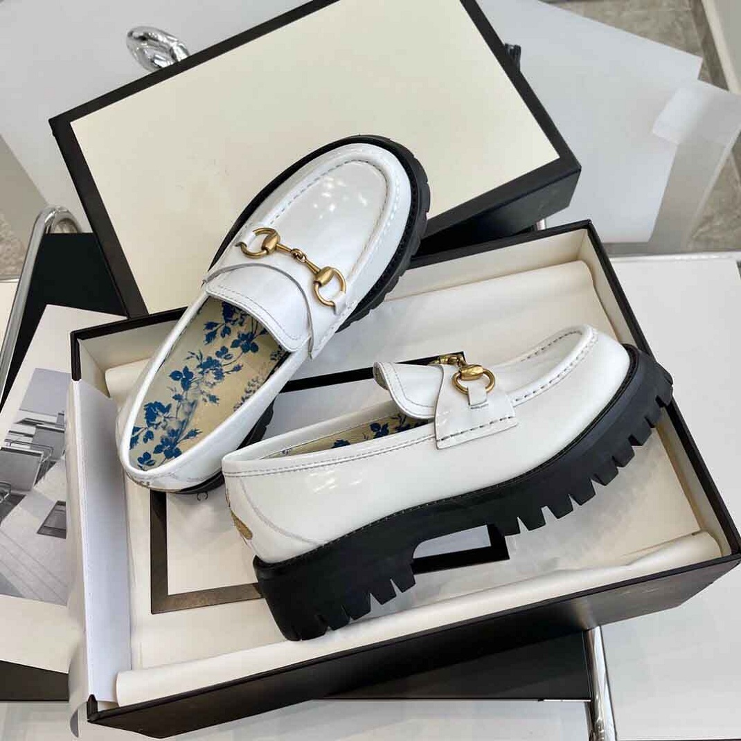 

Famous Brands Lug Sole Loafer Sandals Shoes Women's Slip On Moccasins Lady Comfort Walking Flats Embroidery BeeDress Wedding Bridal EU35-40