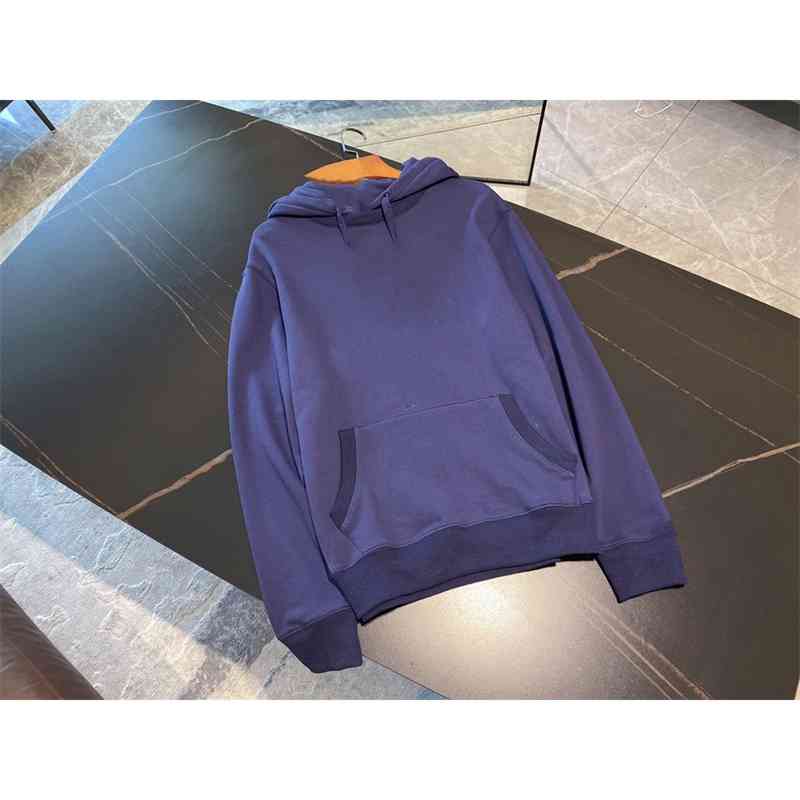 

Autumn men' hooded Pullover Sweater sports and leisure Korean ordinary solid color sweater, Navy blue