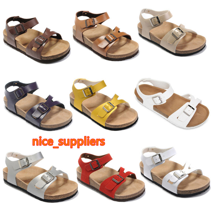 

birk's TOP Brand Orlando Women s Flat Heel Sandals Summer men Beach Classic Casual Ventilation Comfortable High Quality Genuine Leather, Style 3