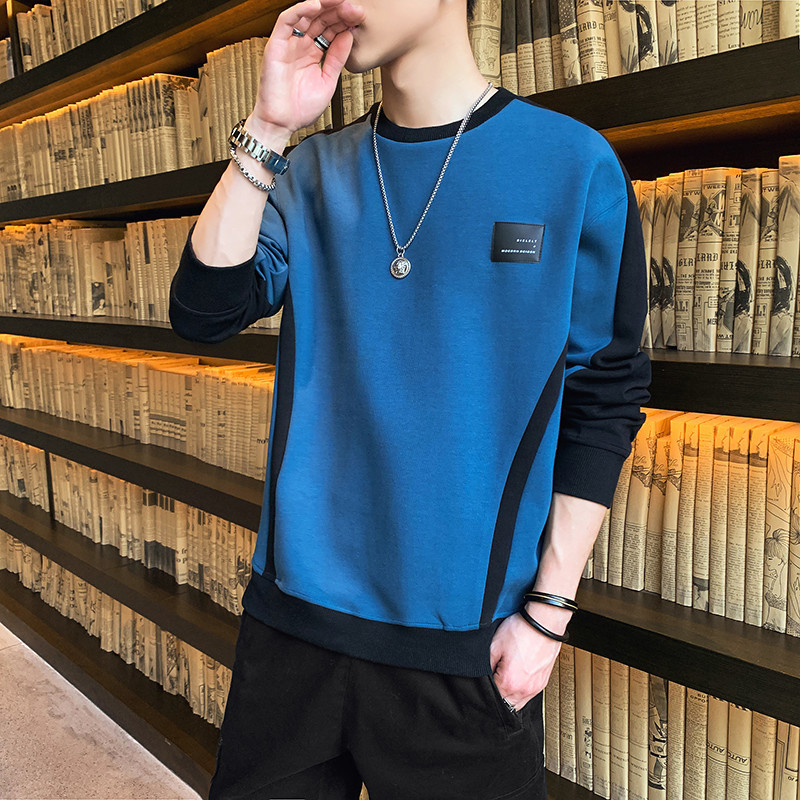 

2021 Men's Long-sleeved Youth Outerwear Korean Version Popular New Autumn Hoodies Hooded Sweatshirts Drop Shipping 3kb7, Army green