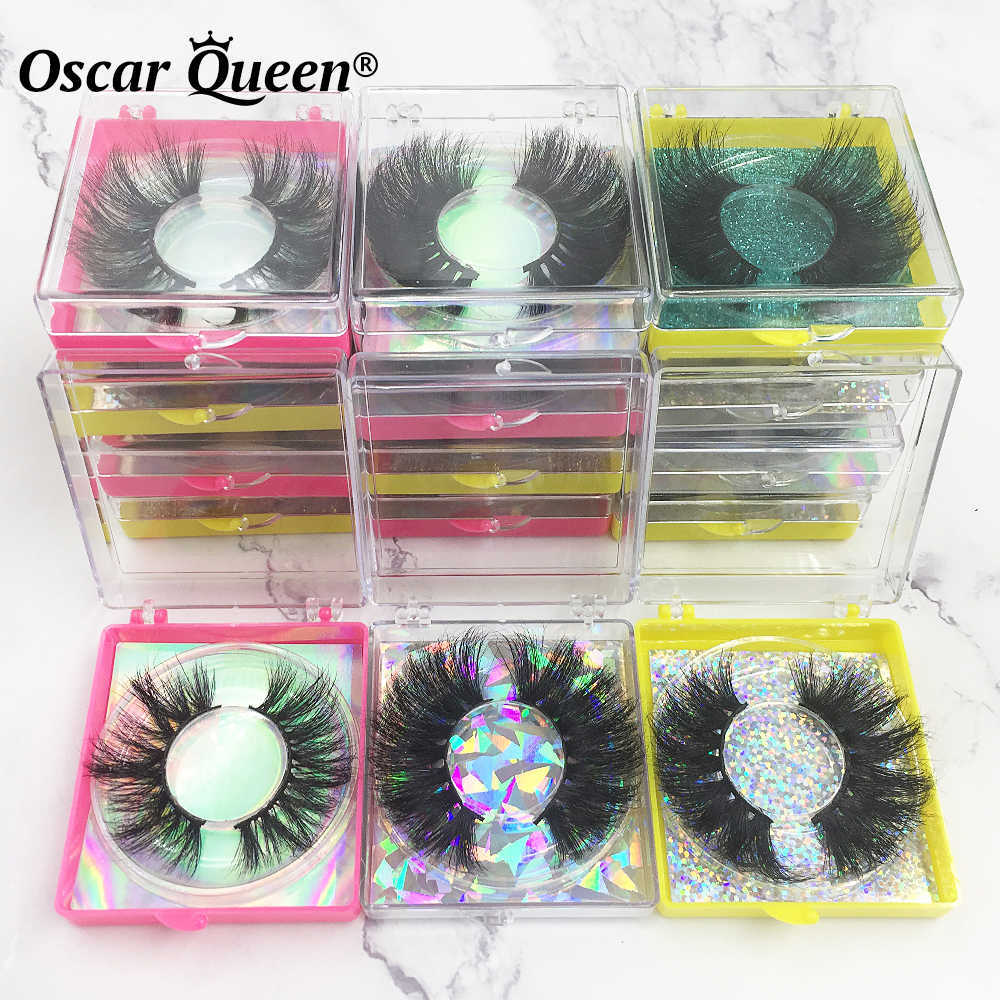 

6D Eyelash 10/20/30/40 Pairs False Wholesale 3D Mink Boxes Packing Magnetic Eyelashes 25mm Lashes In Bulk