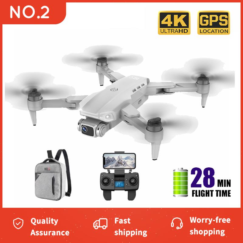 

CONUSEA 2021 NEWEST L900 GPS Drone 4K With Camera Foldable RC Helicopter WiFi FPV Dron Brushless Professional Quadcopter RTF