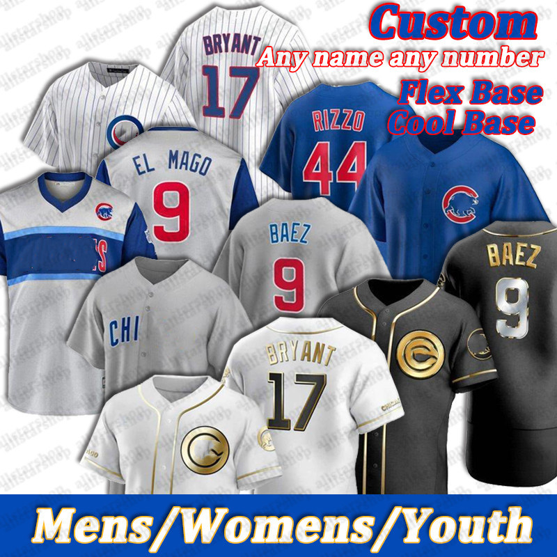 

44 Anthony Rizzo 9 Javier Baez Baseball Jerseys 15 Austin Romine 12 Kyle Schwarber Yu 11 Darvish 13 David Bote Custom Sandberg Jersey, 10