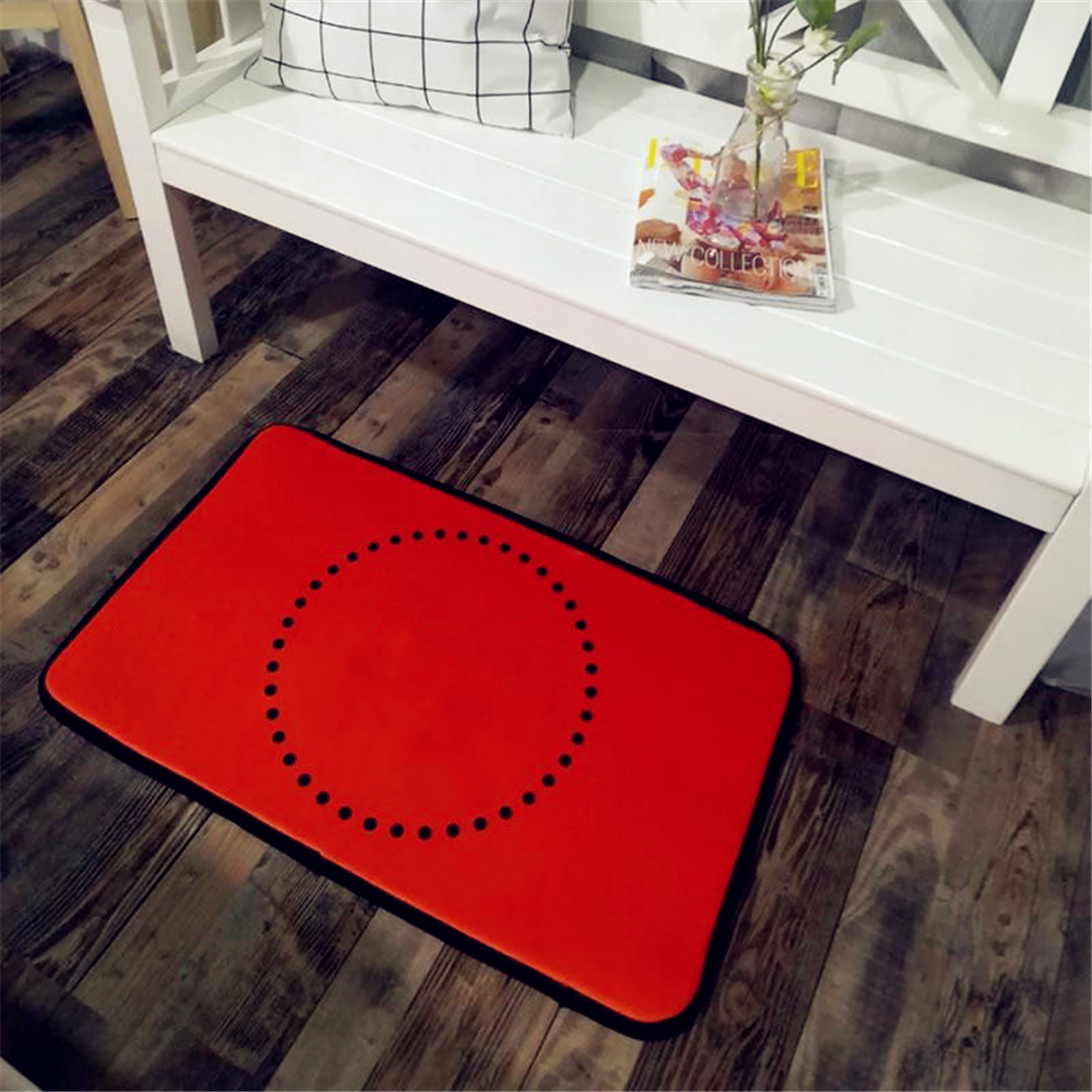 

Designer Bathroom Mat Bath Carpets Modern Home Floor Rugs For Living Room Bedroom Toilet Bathtub Side Foot Pad Anti-skid, Style 1