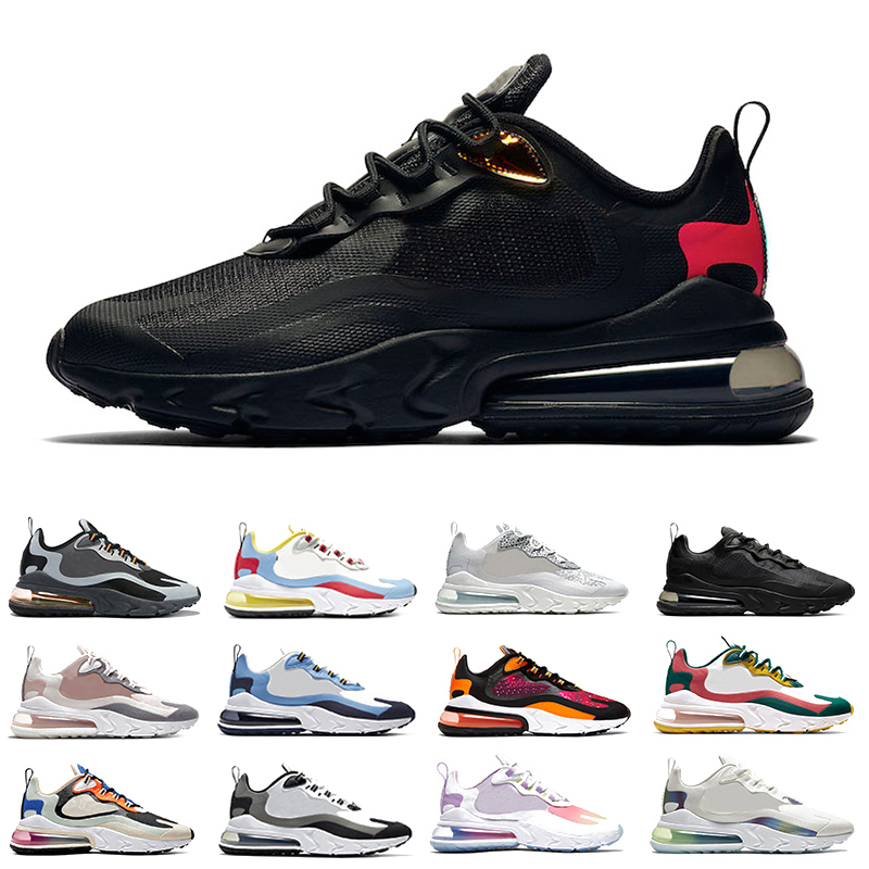 

2022 270 mens running shoes sneakers Black Orange Red Pure Platinum Oracle Optical Knicks White Bauhaus Volt Beige Midnight Turquoise men women trainers sports shoe, Item#12