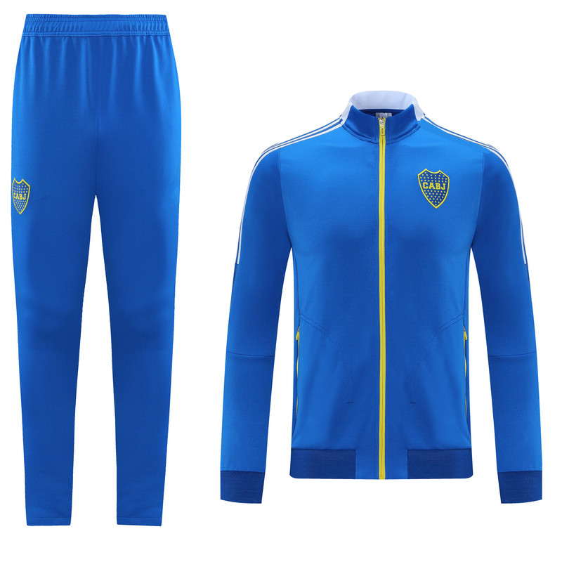 

Boca Juniors Jackets Tracksuit 2020 21 TEVEZ Soccer jogging DE ROSSI Training suit MARADONA football Survetement, 3/4 training suit