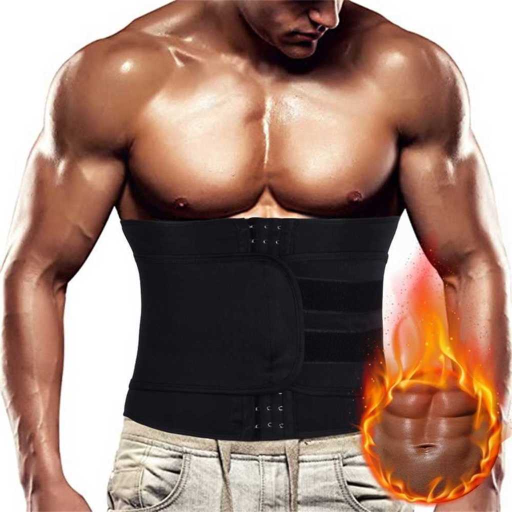 

Women's Unisex Body Shape Belt Sports Fitness Trainer Slimming Tummy Shapewear Waist Band Tight Body Shaping Fat Burn Compress Clothes H11R84P, Black single belt 250g