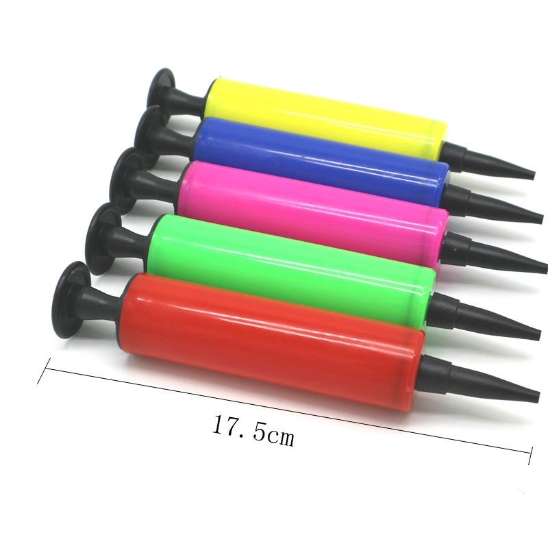 

Balloon Pump Hand Party Decoration Tool Push Mini Plastic Inflator Air Pumps Portable Useful Foil Balloons Tools