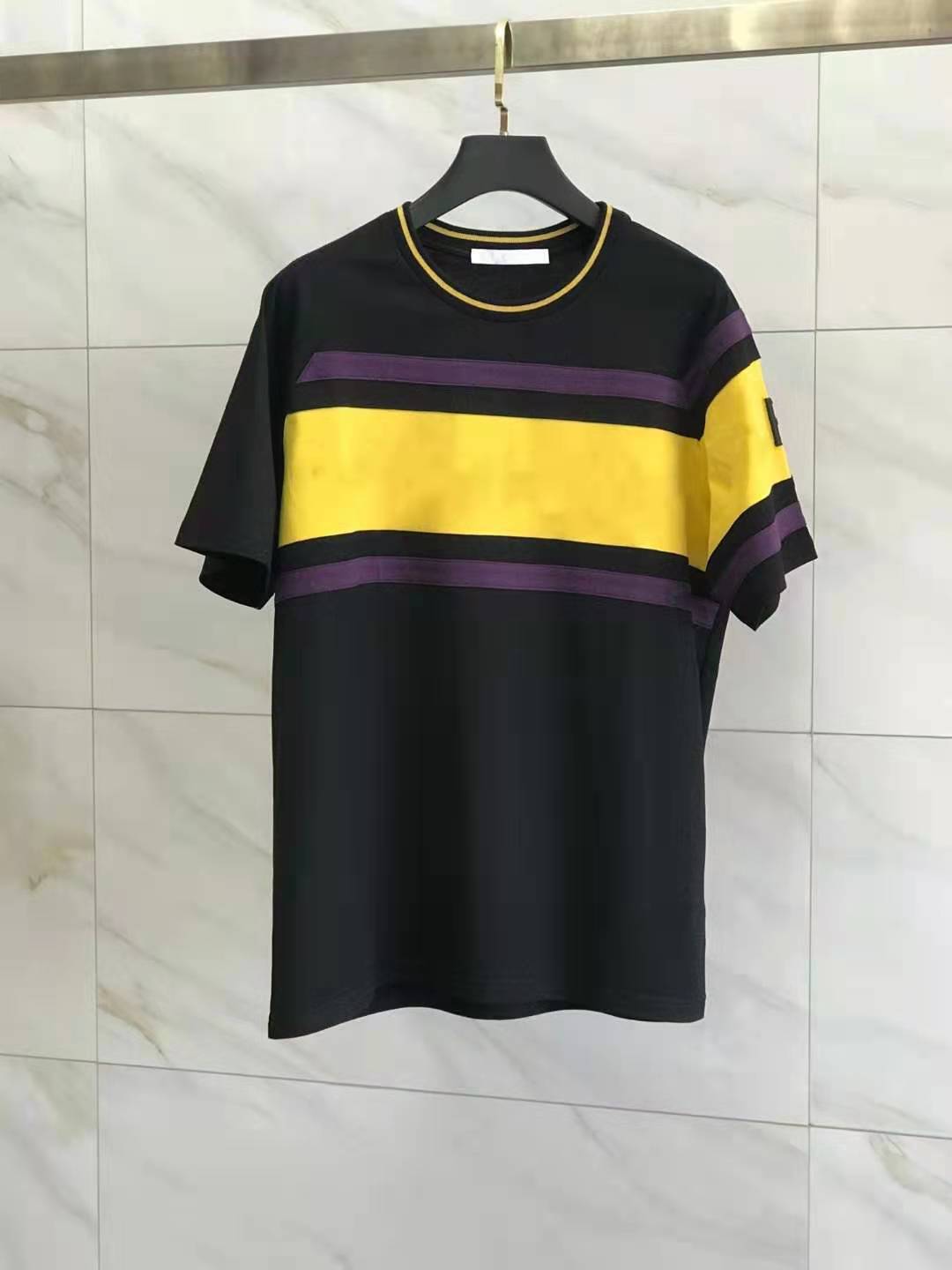 

21SS early spring Short sleeve Tee Men Women High Street Fashion Short Sleeves T-Shirts Summer Breathable Tee zdlgv0314., White;black