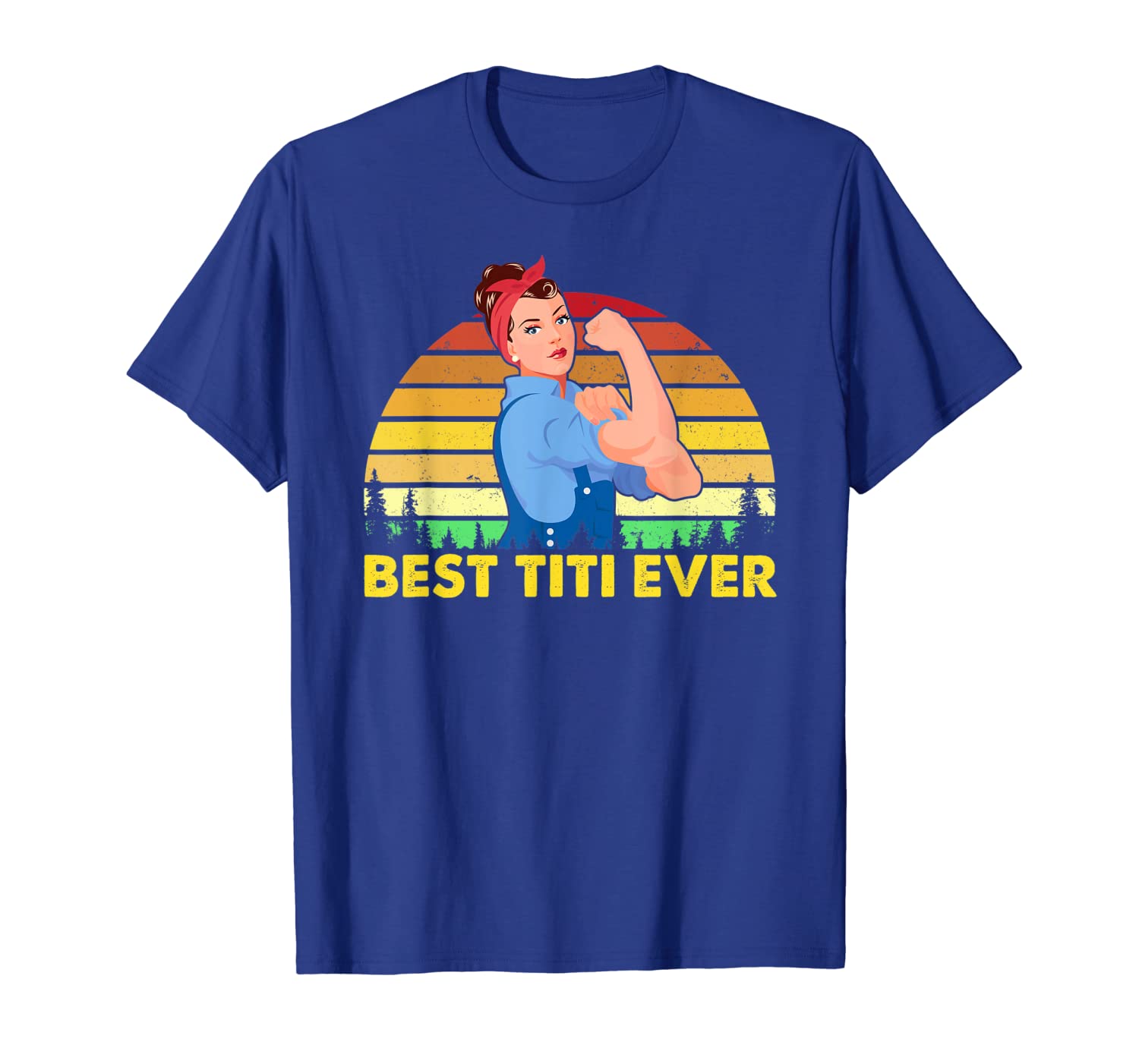 

vintage retro titi ever mother day gift t-shirt, White;black