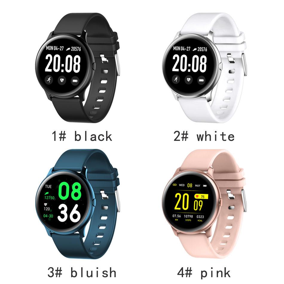 

KW19 Smart Watch Waterproof Blood Pressure Heart Rate Monitor Fitness Tracker Sport Intelligent Wristbands For Andriod