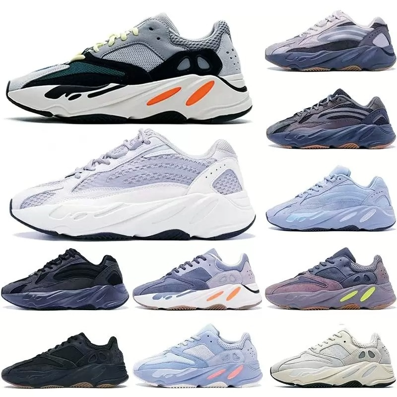 

Static Reflective 700 V2 Running Shoes for mens Breathable Inertia Tephra Solid Grey Utility Black Men Women Sport Trainers Sneakers Eur 36-45