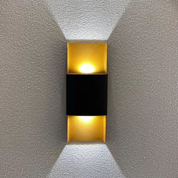 

Creative LED wall lamp, 10w light, ip65, 250*90mm modern, for indoor, garden, outdoor areas BD2590C