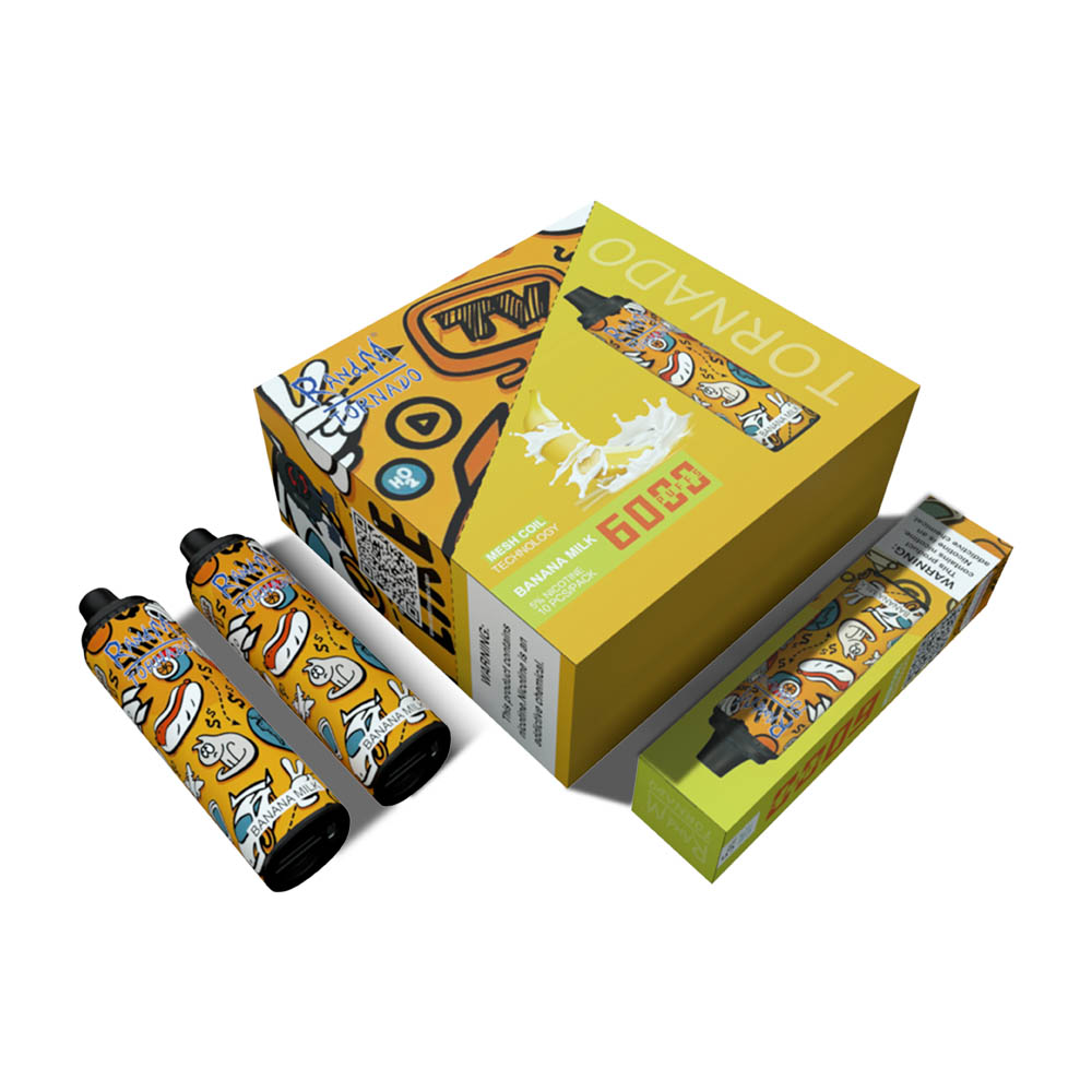 

Original RandM tornado 6000 puffs Disposable cigarettes Type-C rechargeable vape Multi-Flavor Built-In Rechargeable Battery Vaporizer