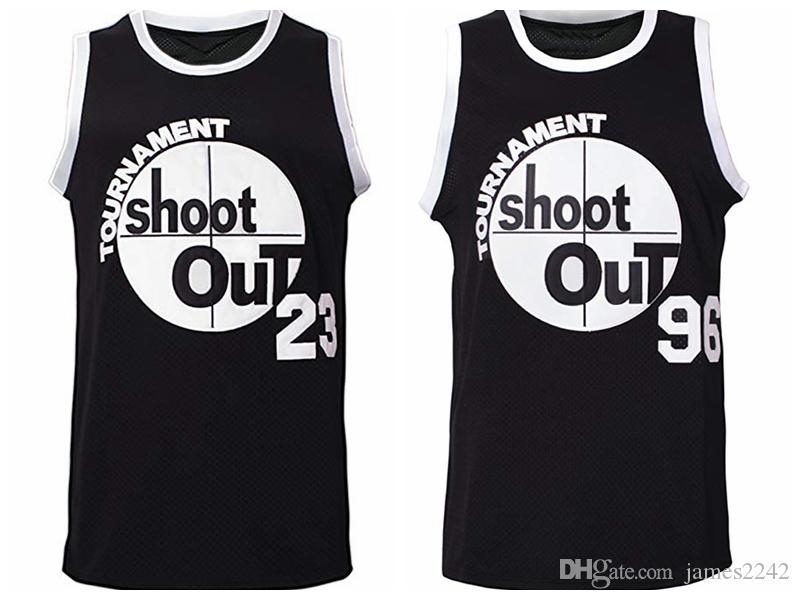 

Shipping From US Birdie #96 Motaw #23 Above The Rim Tournament Shootout Movie Men Basketball Jersey All Stitched S-3XL High Quality, Black