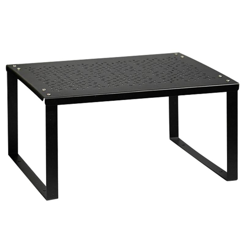 

Kitchen Storage & Organization Bathroom Shelf Carbon Steel Space Saving For Utensils Stackable Countertop Freestanding Rustic Organizer Home