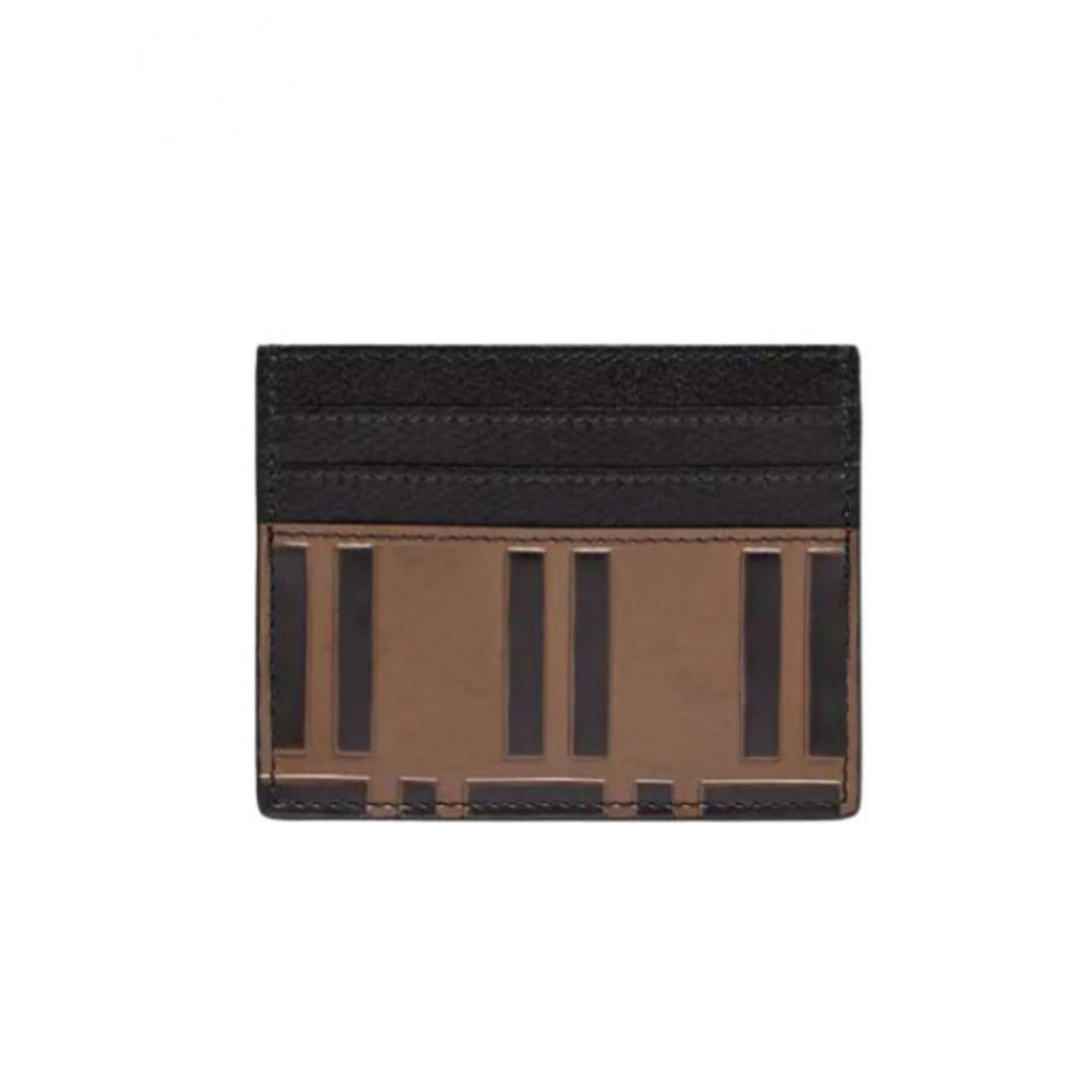 

6 Card Slots Flat Embossed Cow Leather Card Holder Small Wallet Purse Clutch Bag Handbag Luxury Womens Fashion ID Holder Passport Cover, Don't buy