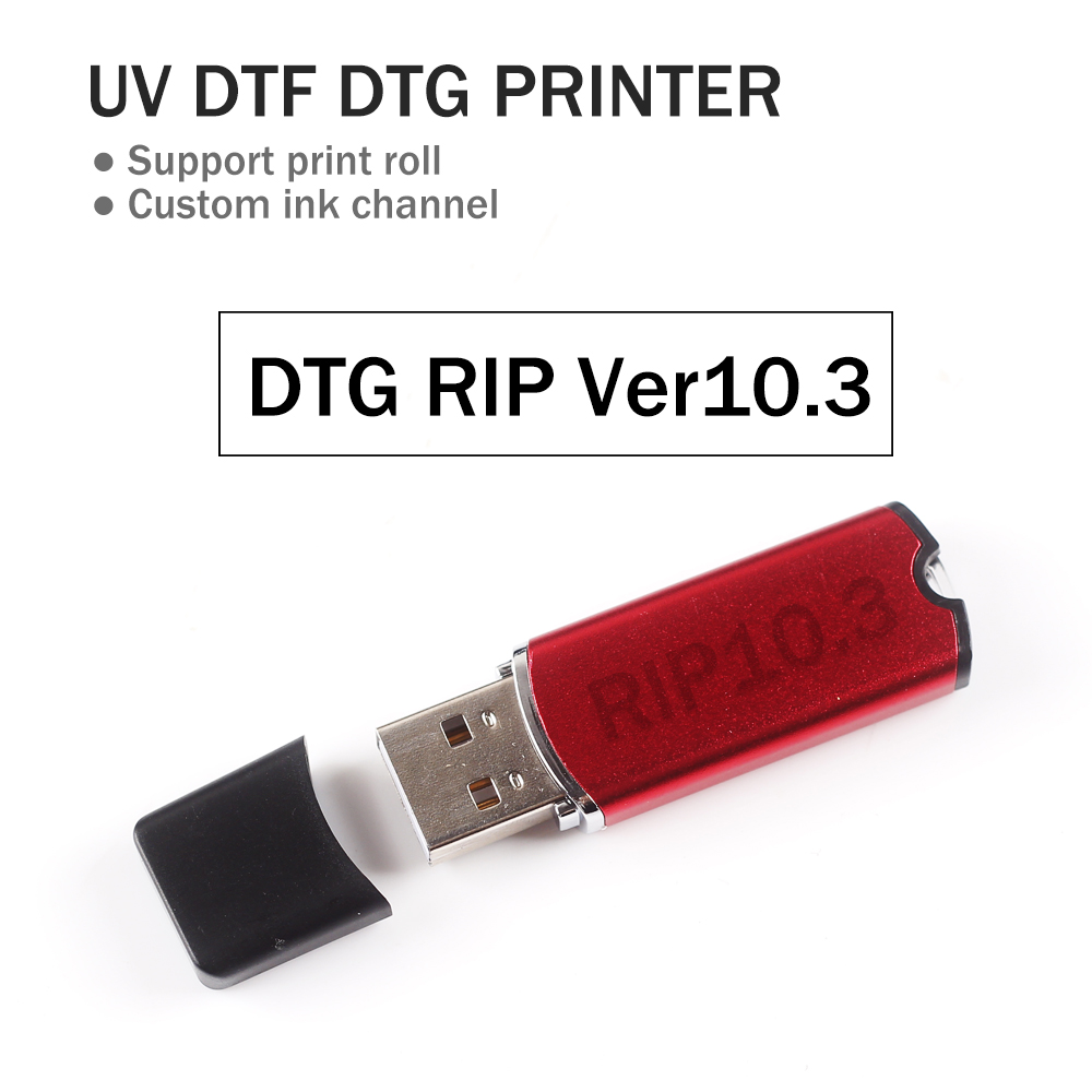 

ACRORIP 10.3 DTG RIP10.3 new version for Epson UV DTF L1800 R1390 L805 L800 P400 R2000 R2880 4880 A3 A4 PET roll film printing software USB Dongle
