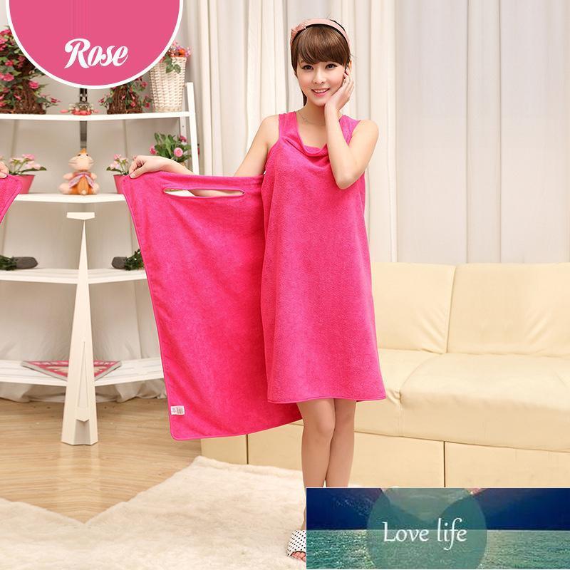 

6 color Lady Girls Magic Bath Towels SPA Shower Towel Body Wrap Bath Robe Bathrobe Beach Dress Wearable Magic yxy0205 Factory price expert design Quality Latest Style, As picture