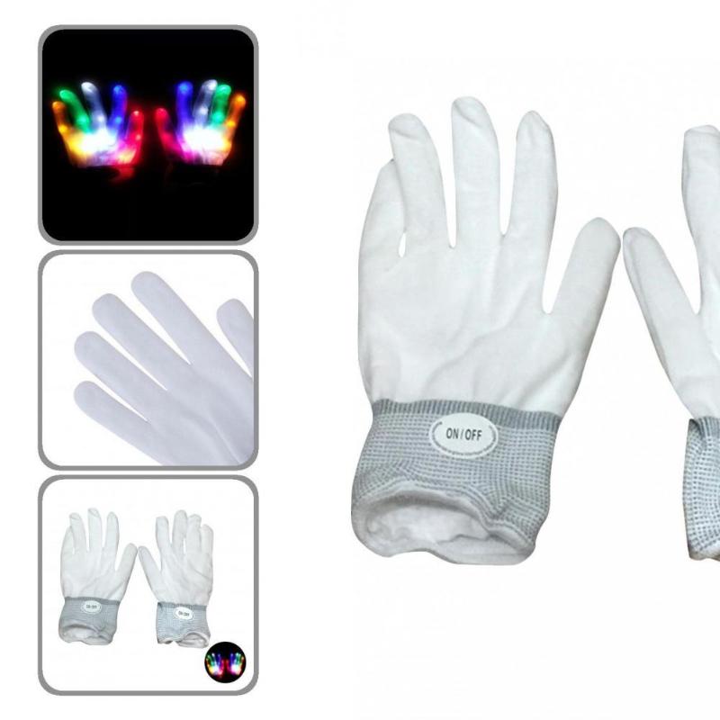 

Party Favor Exquisite Workmanship Portable Halloween LED Luminous Glove For Home