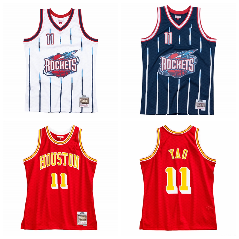 

MEN Swingman Yao Ming Houston 2004-05 Jersey, Black;red