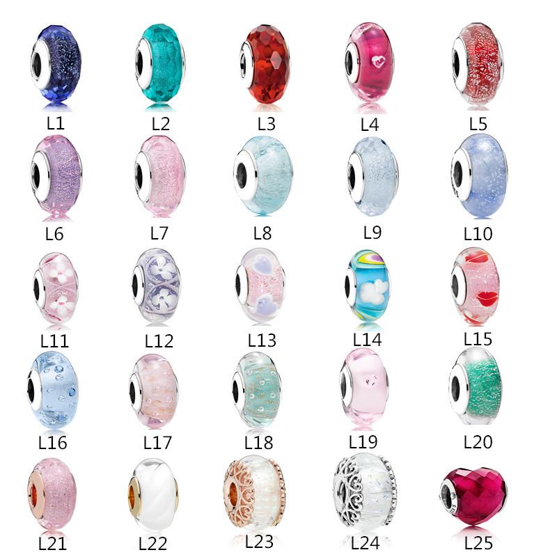 

2021 Authentic 925 Sterling Silver Fits Pandora Bracelet Beads Charms For European Snake Charm Chain Necklace Fashion DIY Jewelry