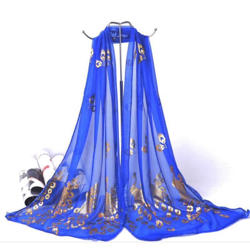

Scarves Silk Muslim Wrap Instant Hijab Women Scarf Shawl Headscarf Satin Pashmina Bandana Islam Foulard Femme Turban, Blue;gray