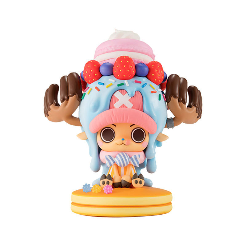 

Anime figure Een Stuk Figuur Tony cake Chopper Collectible Model Toy Figurine Een Stuk Pop gift one piece chopper action figure C0220