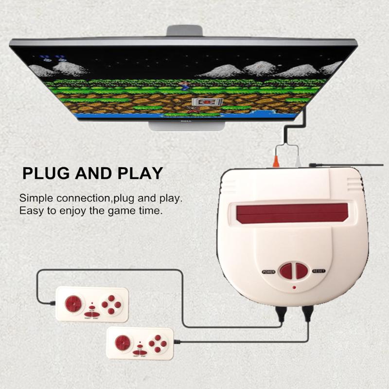 

for kid Retro Dual Controller 8 Bit TV For FC Family Game Player Built In 53 Games best gift
