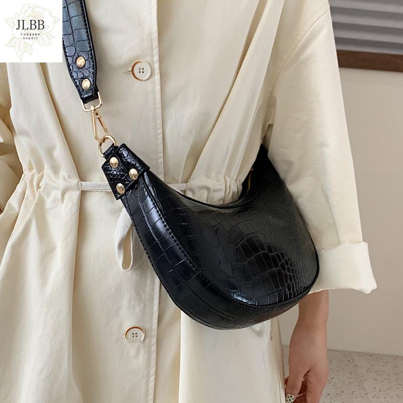 

Stone Pattern Retro PU Leather Crossbody Bags For Women 2021 Small Shoulder Messenger Bag Lady Phone Handbags and Purses, Black