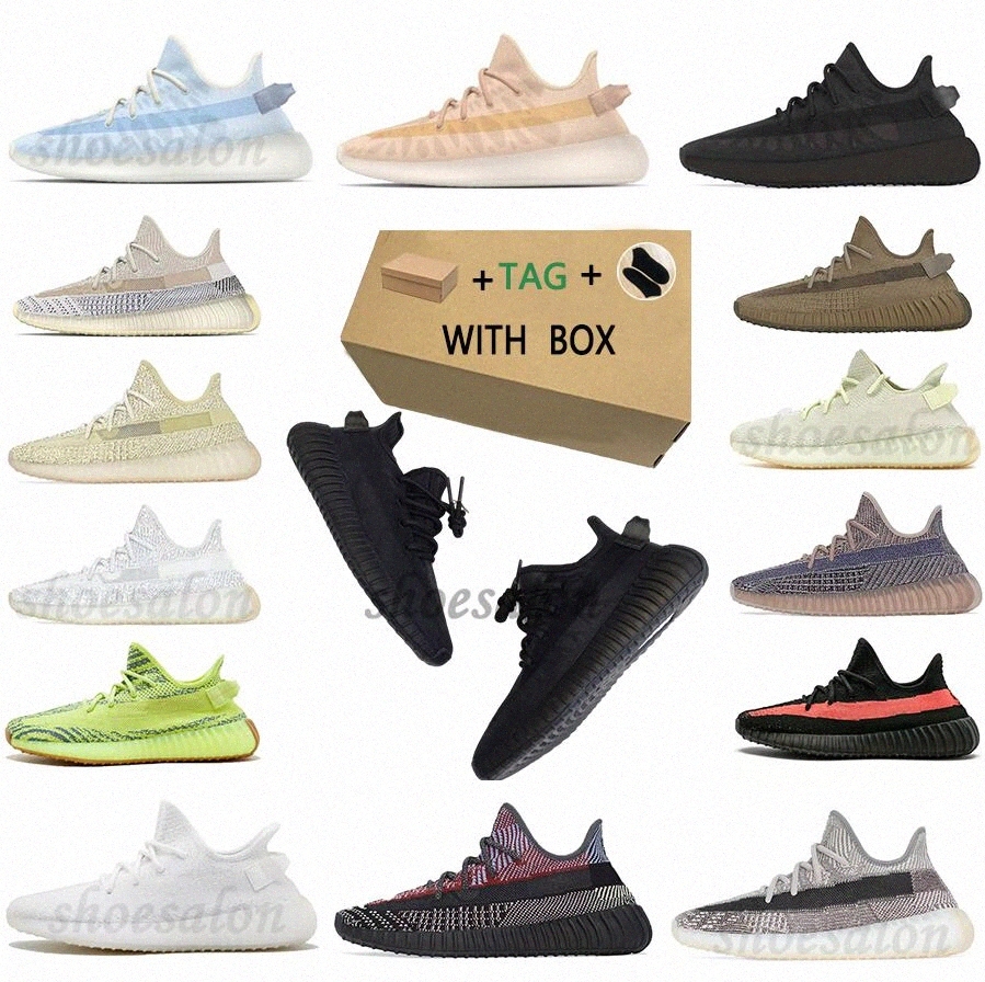 

2021 kanye running shoes men women west Sneakers Mono Ice Yecheil Cinde tail 3M Desert Static Reflective belgua semi Trainer Trainers Yeezreel yeezy 350 v2 yezz t6wI#, Shoesalon