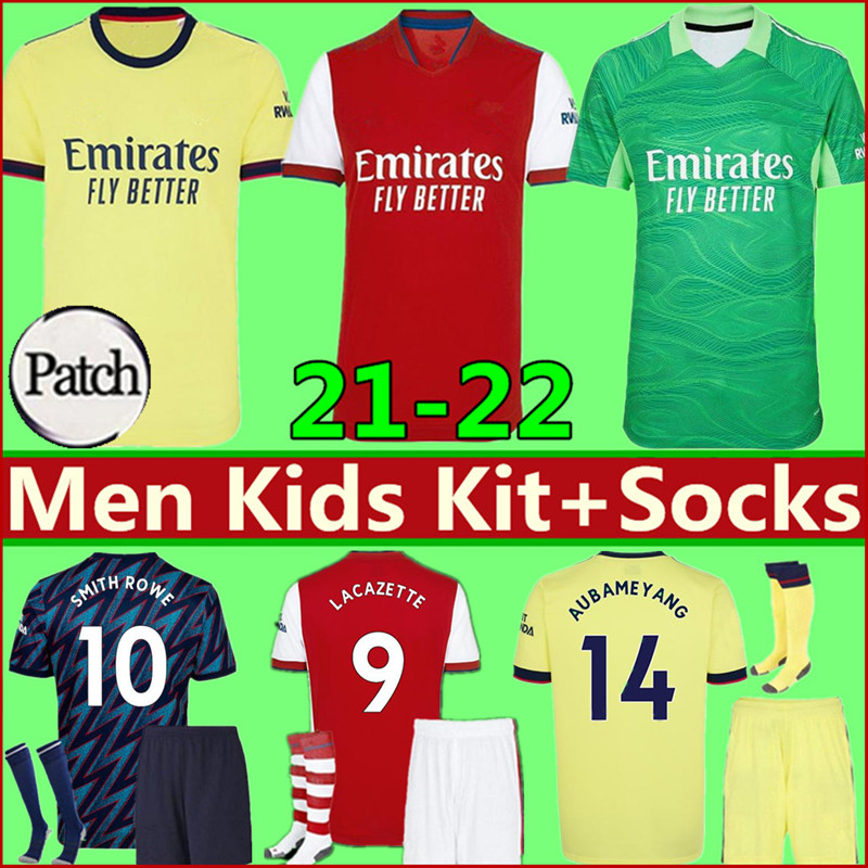 

21 22 ARS Gunners SMITH ROWE SAKA Jerseys RAMSDALE home Soccer 2021 2022 LEND PEPE TIERNEY ODEGAARD MARTINELLI NKETIAH TOMIYASU Football shi, Black;yellow