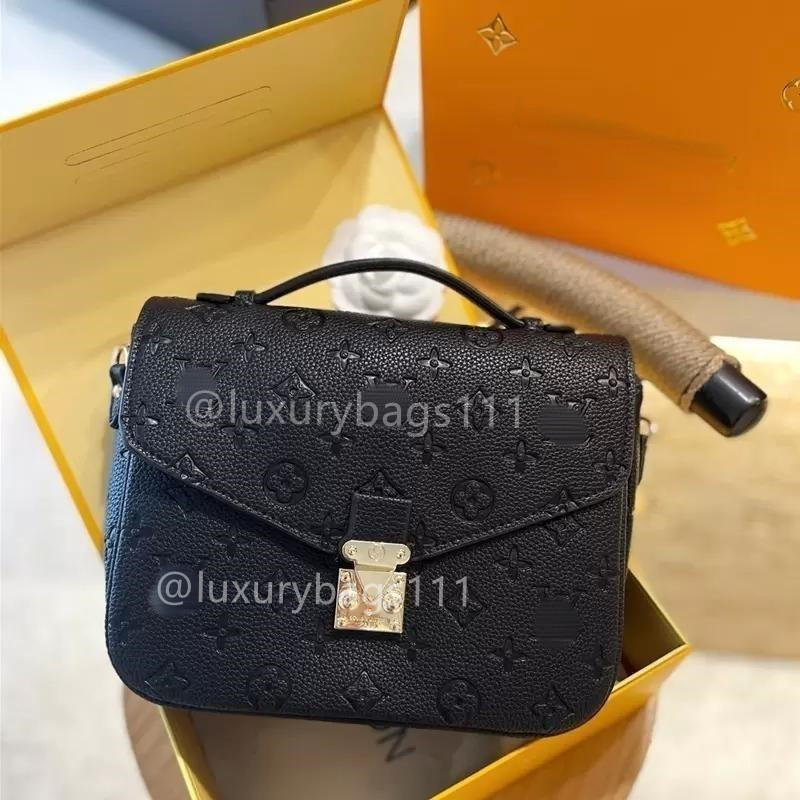 

GGLVLouisVittonYSLVUTTON luxurys crossbody bag Women handbag messenger bags oxidizing leather METIS shoulder bags crossbody tote bag M40780