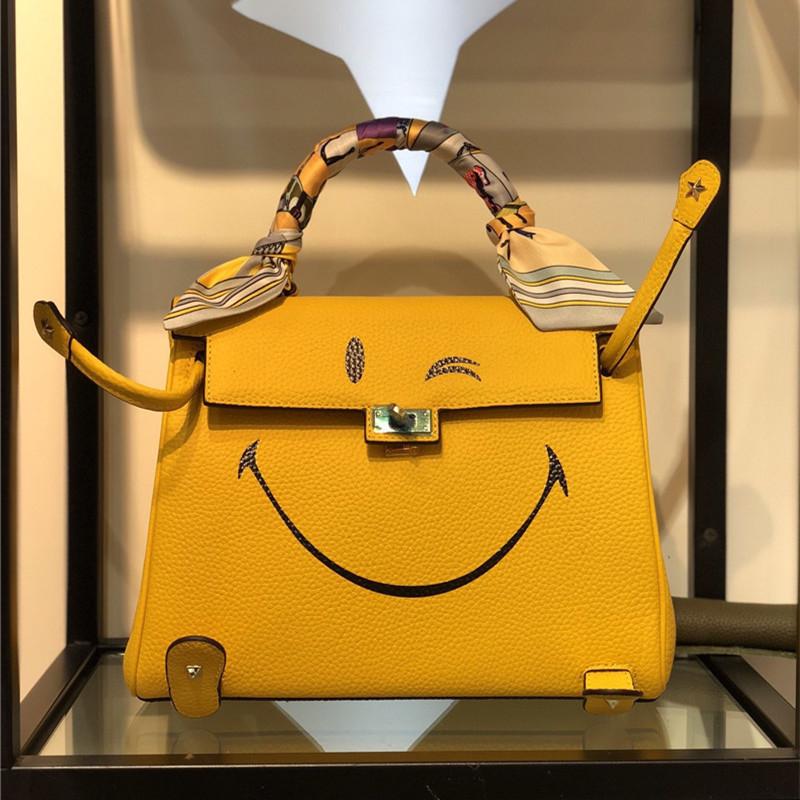 

Factory cat smile litchi leather second generation Mimi Kelys women's bag portable One Messenger Bag Luxuryss designerss bag yw KVP HE pfc, Contact customer service for other sizes