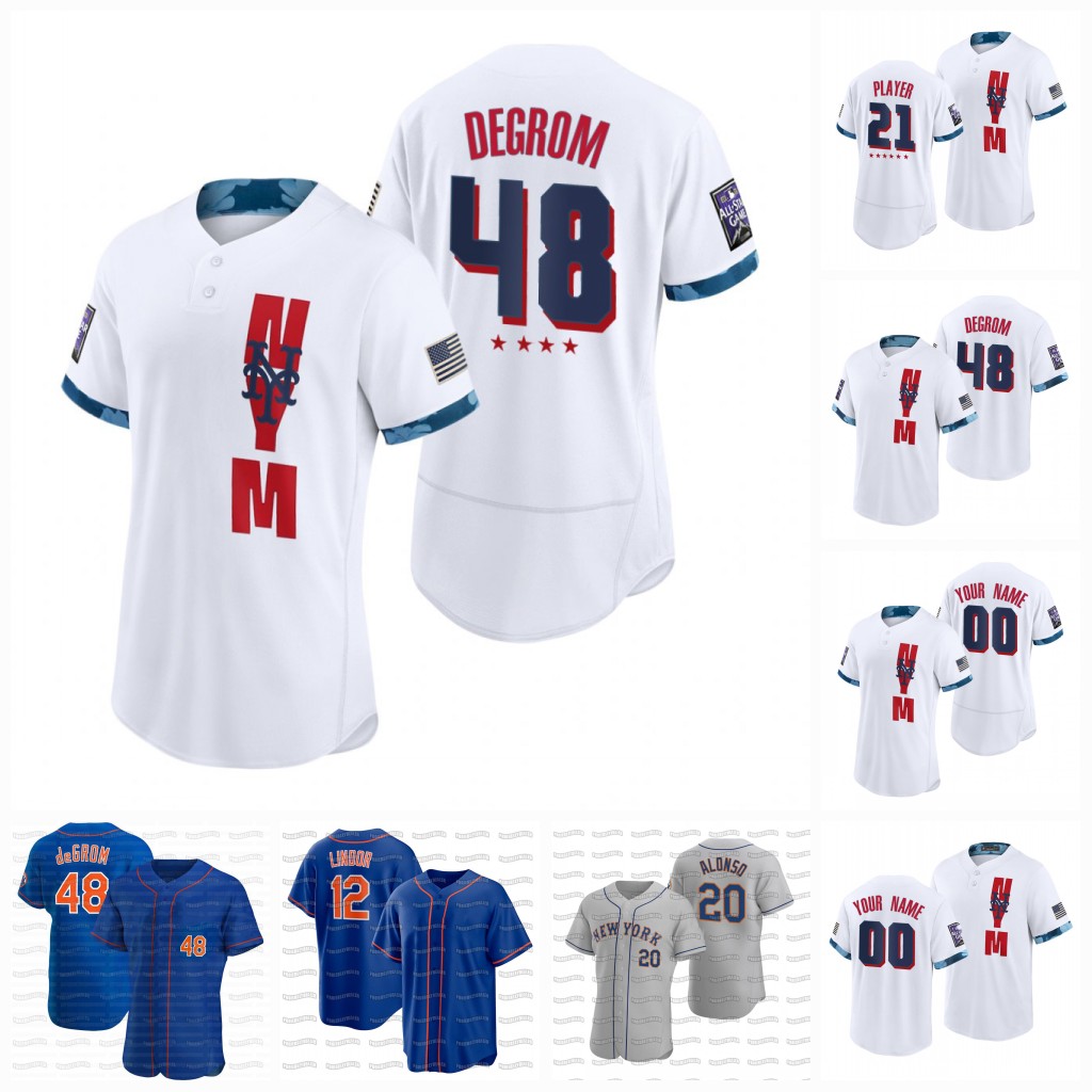 

Lindor 2021 All-Star Game Jersey Jacob deGrom Pete Alonso Carlos Carrasco Benintendi Almora Jr Cano McNeil Syndergaard Edwin Diaz Stroman Familia, White womens s-xxl