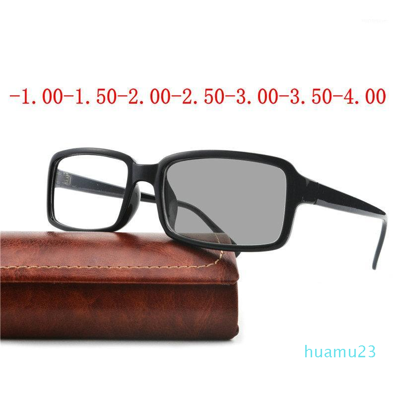 

Myopia Sunglasses Finished Men Women Myopia Eyeglasses Frame Photochromic lens Sun glasses Eyewear FML1